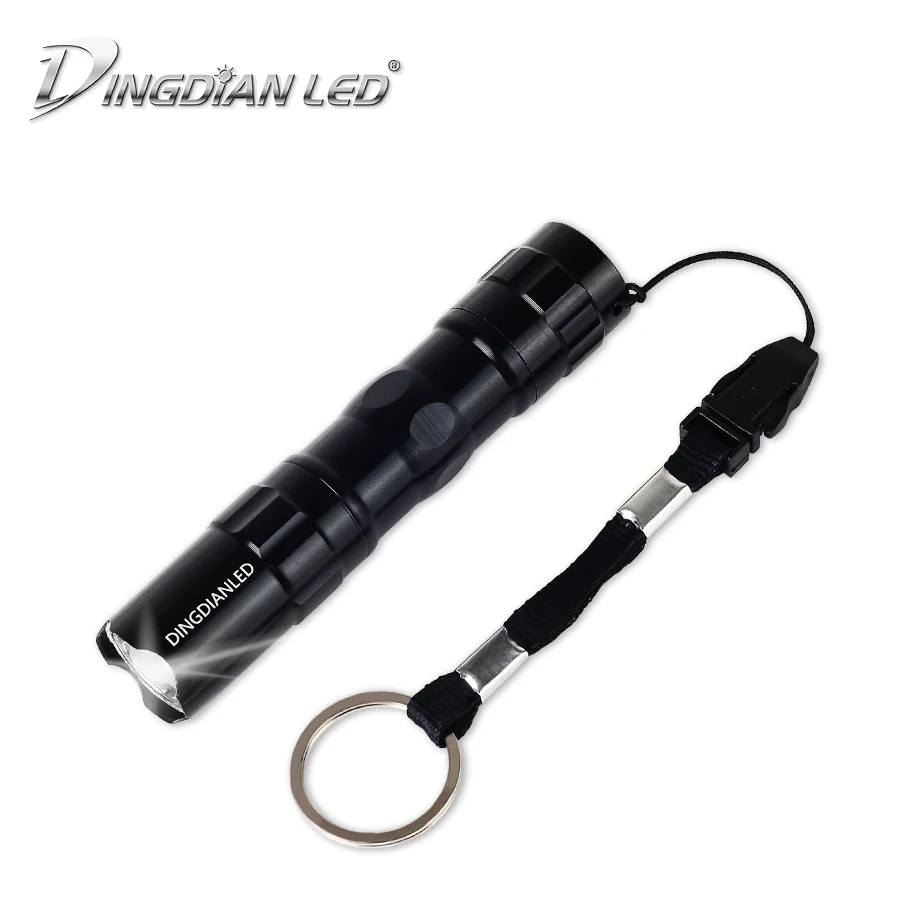

DINGDIAN LED Mini Flashlight AA Battery Outdoor Flashlight Camping&Hiking Light Portable Lantern Global LED Torch flash light