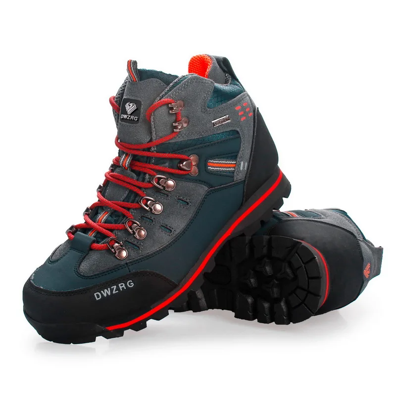 

New Professional Men Hiking Shoes Waterproof Leather Shoes Climbing & Fishing Shoes New Popular Outdoor Shoes Men High Top Boots