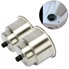 Автомобильные аксессуары, 2 шт., нержавеющая сталь, 304 сатин, полировка, чашка, держатель для напитков, для RV, Camper, грузовик, морская яхта, оборудование