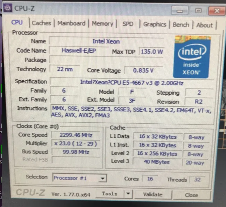 Оригинальный процессор Intel Xeon OEM E5 4667v3 2 00 ГГц 40 Мб 16 ядер 135 Вт 4667V3 V3 бесплатная