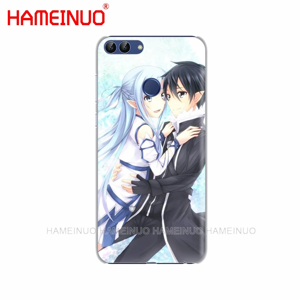 Чехол для мобильного телефона HAMEINUO Sword Art Online SAO Japanese Anime huawei Honor 7C Y5 Y625 Y635 Y6 Y7 Y9 2017 2018