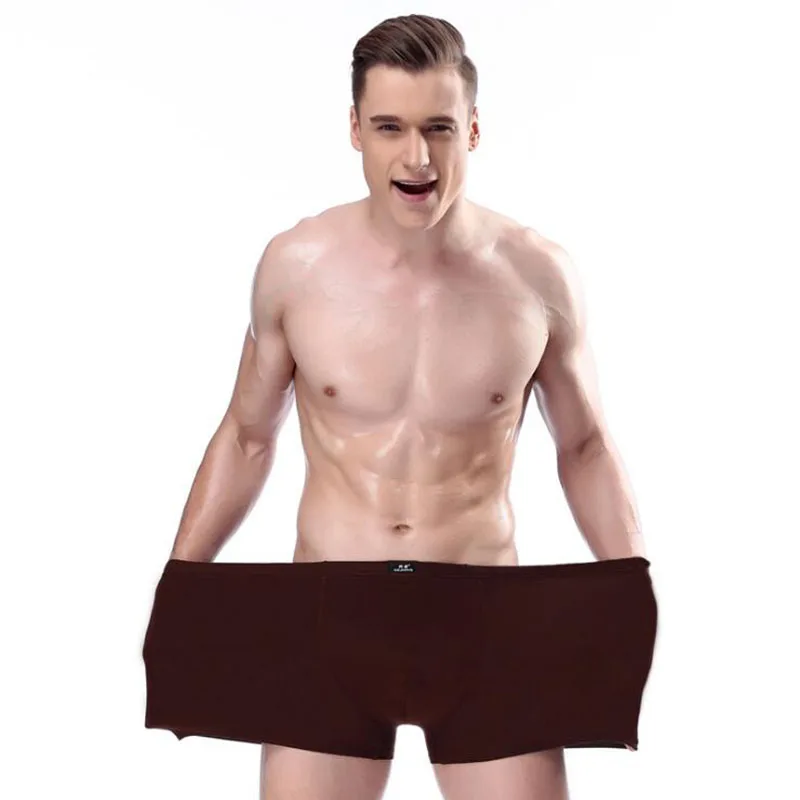 PLUS SIZE L 6XL Long Big Men Underwear Breathable Men Boxer Big Size