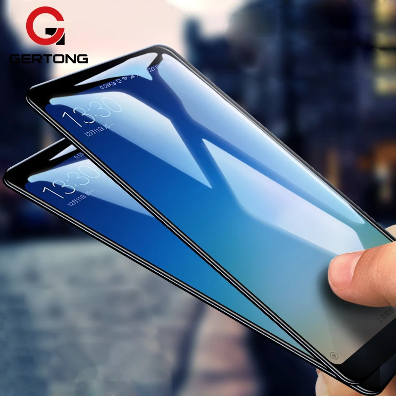 GerTong 9H полное закаленное стекло для Samsung Galaxy A8 Plus 2018 A530 A730 чехол пленка защита