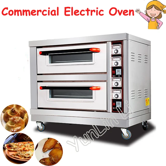 Special Price Commercial Electric Oven 6400W Double Layers Double Plates Baking Oven 220V Bread Cake Pizza Baking Machine BND2-2 Special Price Commercial Electric Oven 6400W Double Layers Double Plates Baking Oven 220V Bread Cake Pizza Baking Machine BND2-2