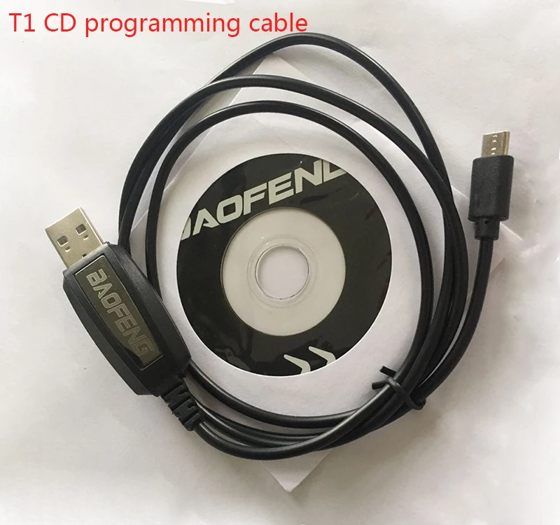bilder für BEST Original BAOFENG zubehör USB Programmierkabel Für BAOFENG BF-T1 bf t1 mini radio walkie talkie mit CD firmware teile bilder für BEST Original BAOFENG zubehör USB Programmierkabel Für BAOFENG BF-T1 bf t1 mini radio walkie talkie mit CD firmware teile