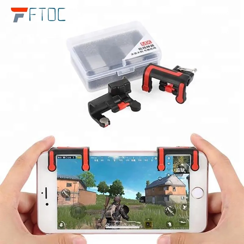 10 Pair PUBG Mobile Phone Games Controller Trigger Key Button L1R1 Fire Shooter Game Joystick Gamepad For IOS Android | Электроника