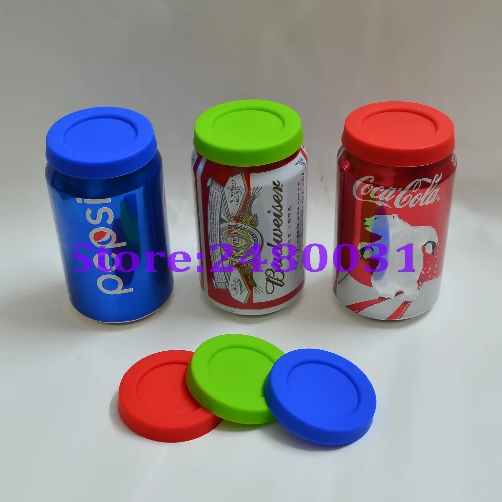 

Food grade Silicone lids for coke cans and beer can,Eco-friendly lids for pop cans,dust proof lids for SODA can plumyl