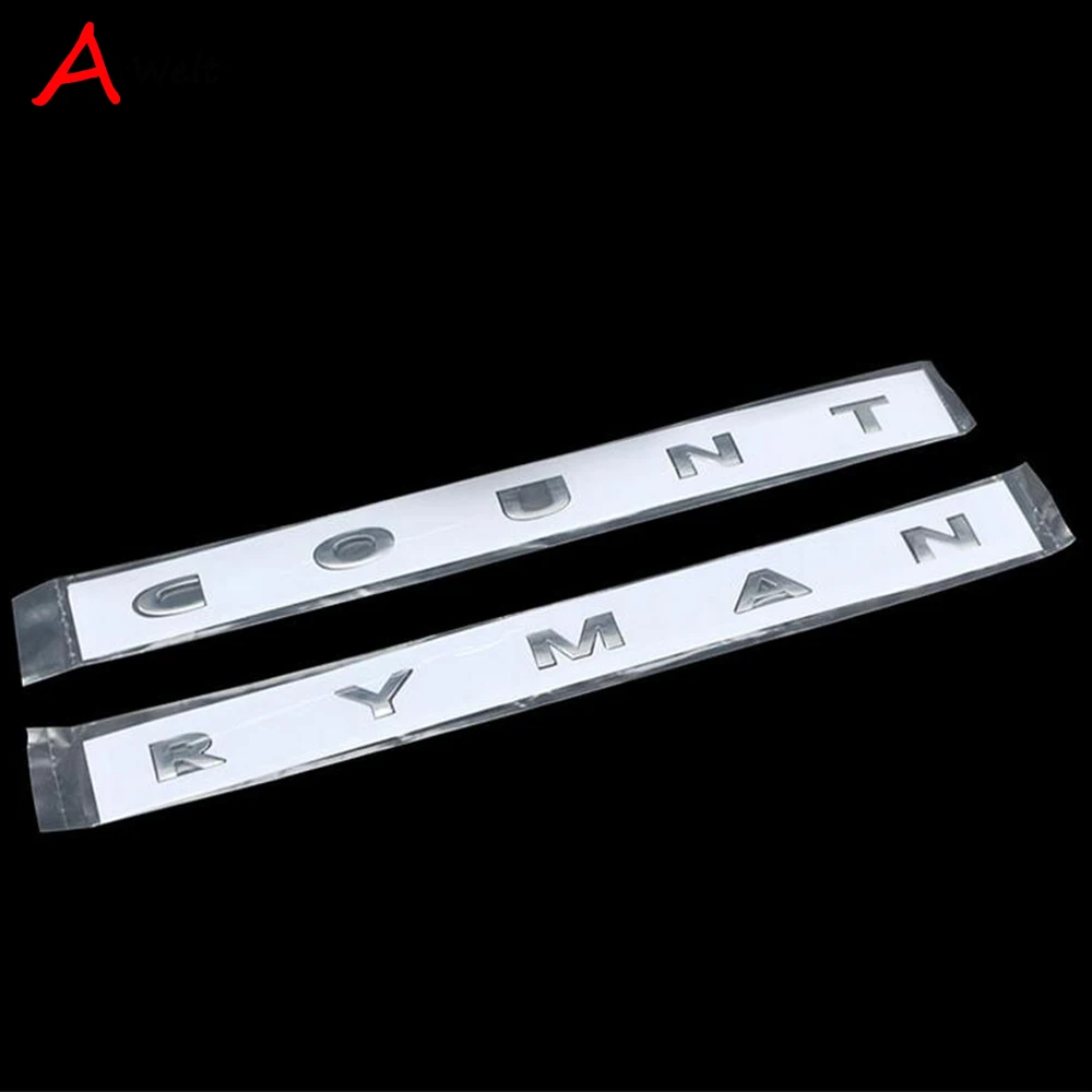 3dmetal наклейки задние для BMW mini cooper аксессуары Mini Cooper r56 R60 countryman f60 r60 эмблема