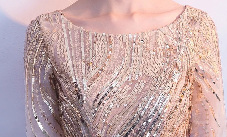 Vestidos, новинка, платья для выпускного вечера цвета шампанского, золото,, топ, с блестками, а-силуэт, для женщин, официальное, вечернее платье, платье для выпускного вечера, Robe De Soiree