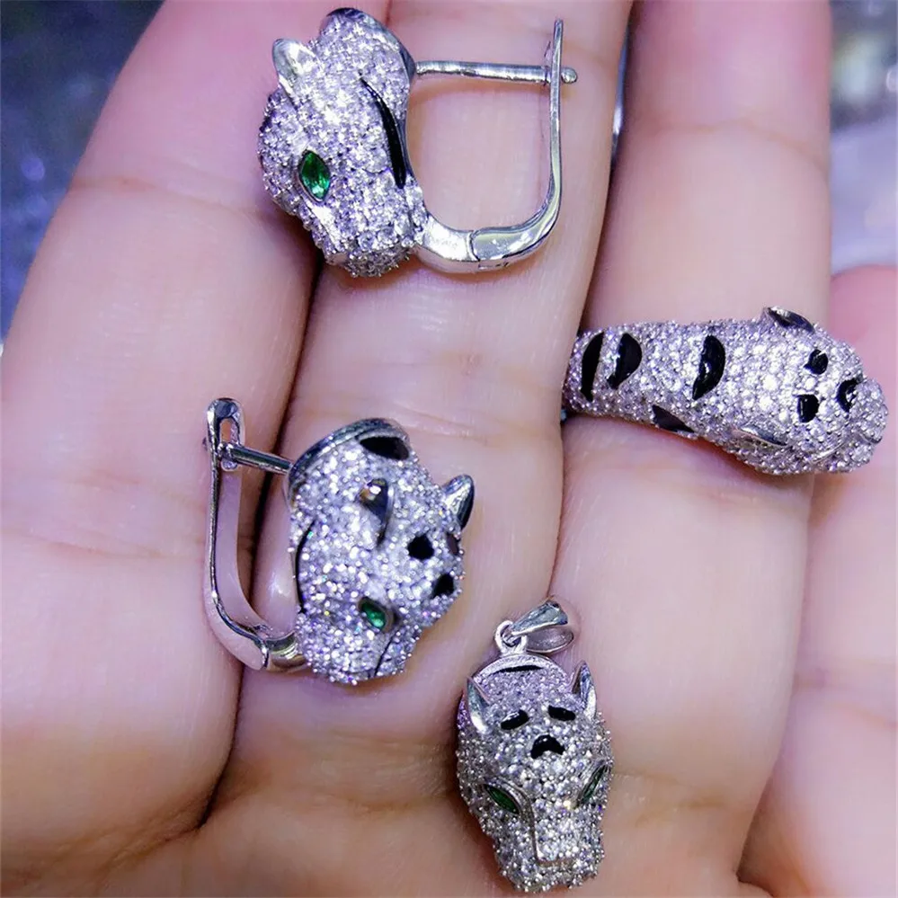 

CP101 Luxury Designer Fashion 925 Sterling Silver shinning European style Jewelry leaves shaped fancy pc