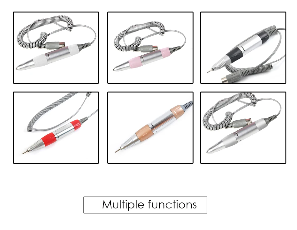 Электрическая ручка Appparatus для маникюра, 25000 об/мин, ручка для педикюра, для маникюрного аппарата, фрезерный шлифовальный инструмент, Гель-лак для удаления