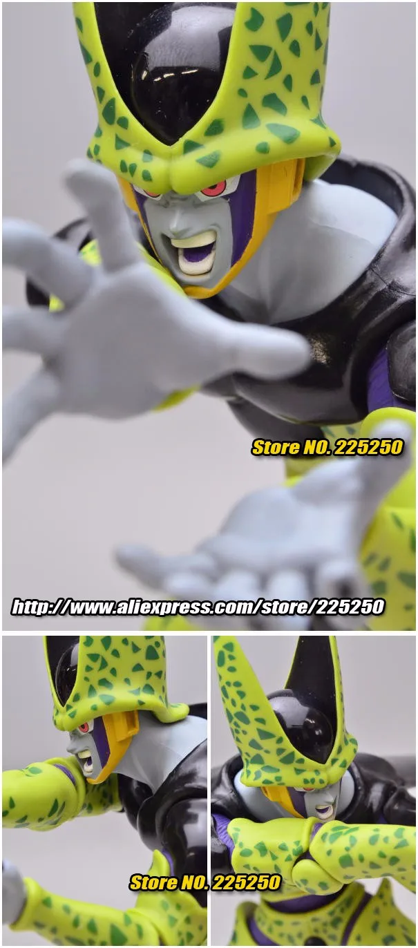 "Dragon Ball Z" Оригинал Banpresto драматический витрина Коллекция Рисунок 1st сезон Vol.1-Супер Saiyan Сын Гохан и идеальный Cell