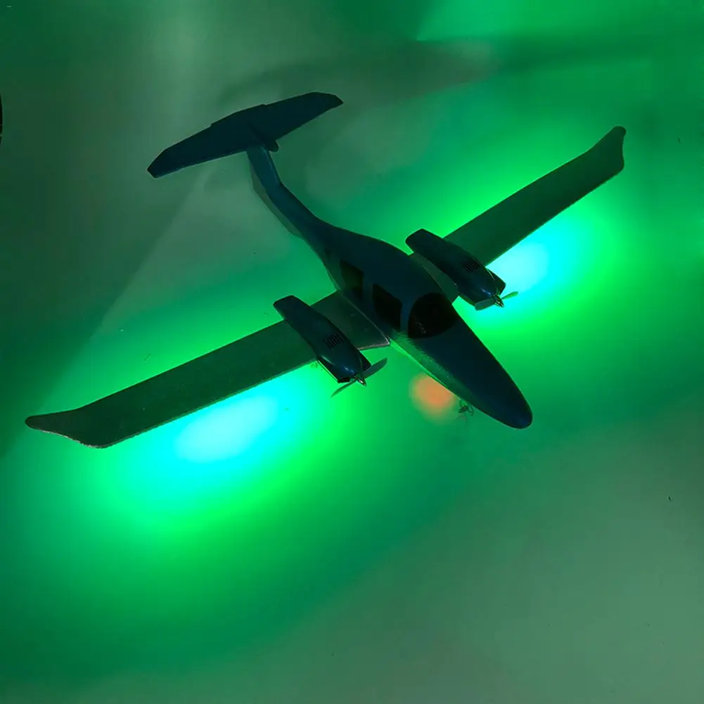 Светодиодный фонарь для самолетов EPP RC Aircraft C17 GD006 Boeing 787 2 шт светодиодный мигающий свет дистанционного игрушка аксессуары