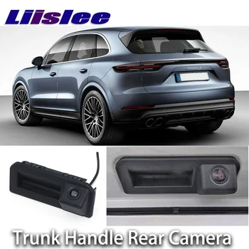 

LiisLee For Porsche Cayenne PO536 2018 Car Rear View Backup Reverse Parking Camera Instead Original Factory Trunk Handle Camera