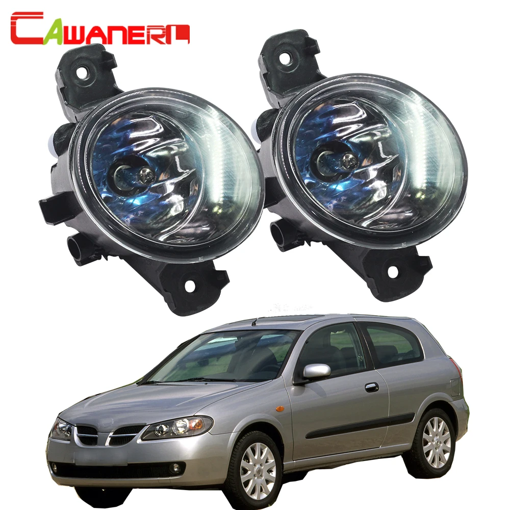 Cawanerl 2 X 100W H11 Car Light Halogen Fog Light Daytime Running Lamp DRL For Nissan Almera 2/II Hatchback (N16) 2001-2006 набор автомобильных экранов trokot для nissan almera n16 2000 2006 на заднюю полусферу 3 предмета tr0551 09