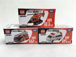 Takara Tomy Tomica Hyper серии HR02/HR03/HR05 спасательный вертолет скорой помощи лестниц 3 шт. металлические машинки новый