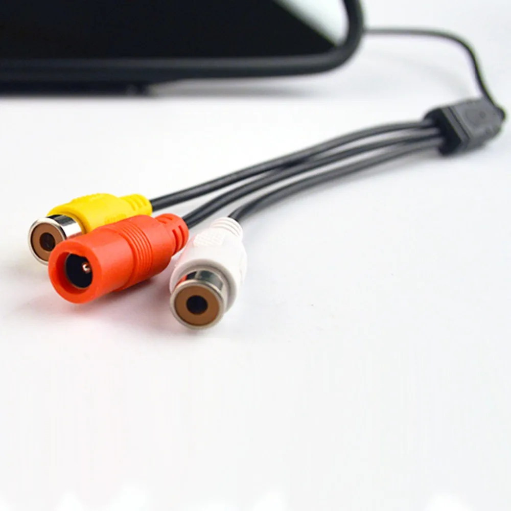 Car Rearview Mirror Monitor HD Video Auto Parking Monitor TFT LCD Screen4.3 inch display with retail box