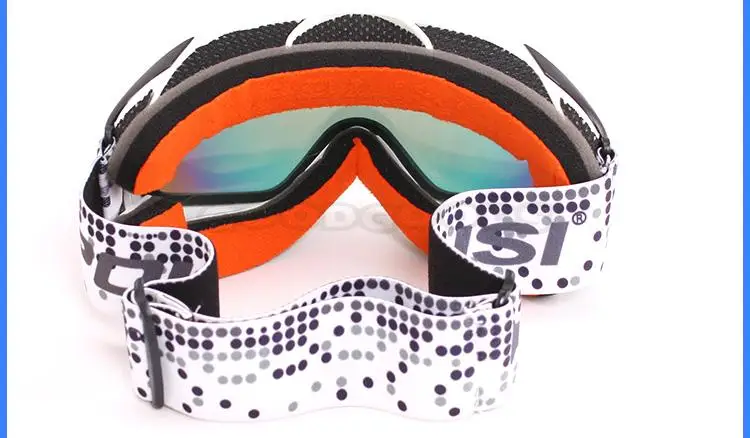 POLISI профессиональные лыжные очки, поляризационные двухслойные линзы, анти-туман, большие сферические лыжные очки, мужские и женские очки для сноуборда