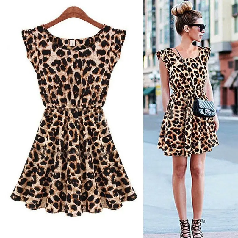 2014 New Fashion font b Sexy b font font b Womens b font Ladies Gril Leopard
