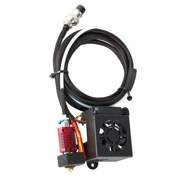 

3D Printer Part Full Assembled Extruder Kits Fan Cover Air Connections Nozzle Kits For Cr-10/Cr-10S/S4 S5 3D