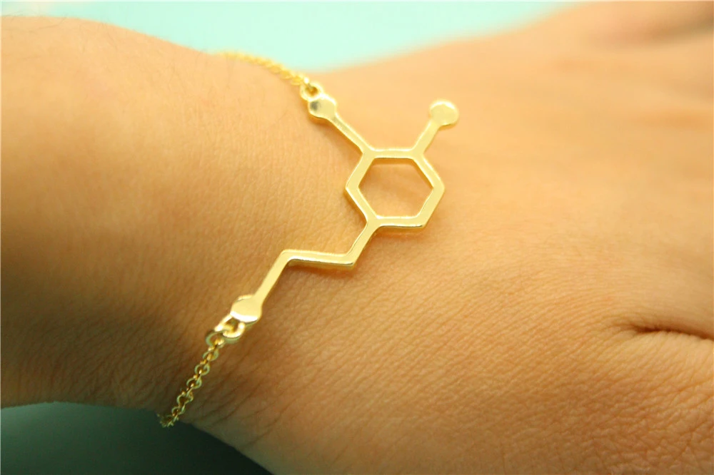 Pulseras moleculares dopamina, pulseras de fórmula, horma, horma, serotonina, químicas, 5 ht, joyería Molecular para enfermera, 10 Uds.|bracelet jewelry|nurse braceletbracelet bracelet AliExpress