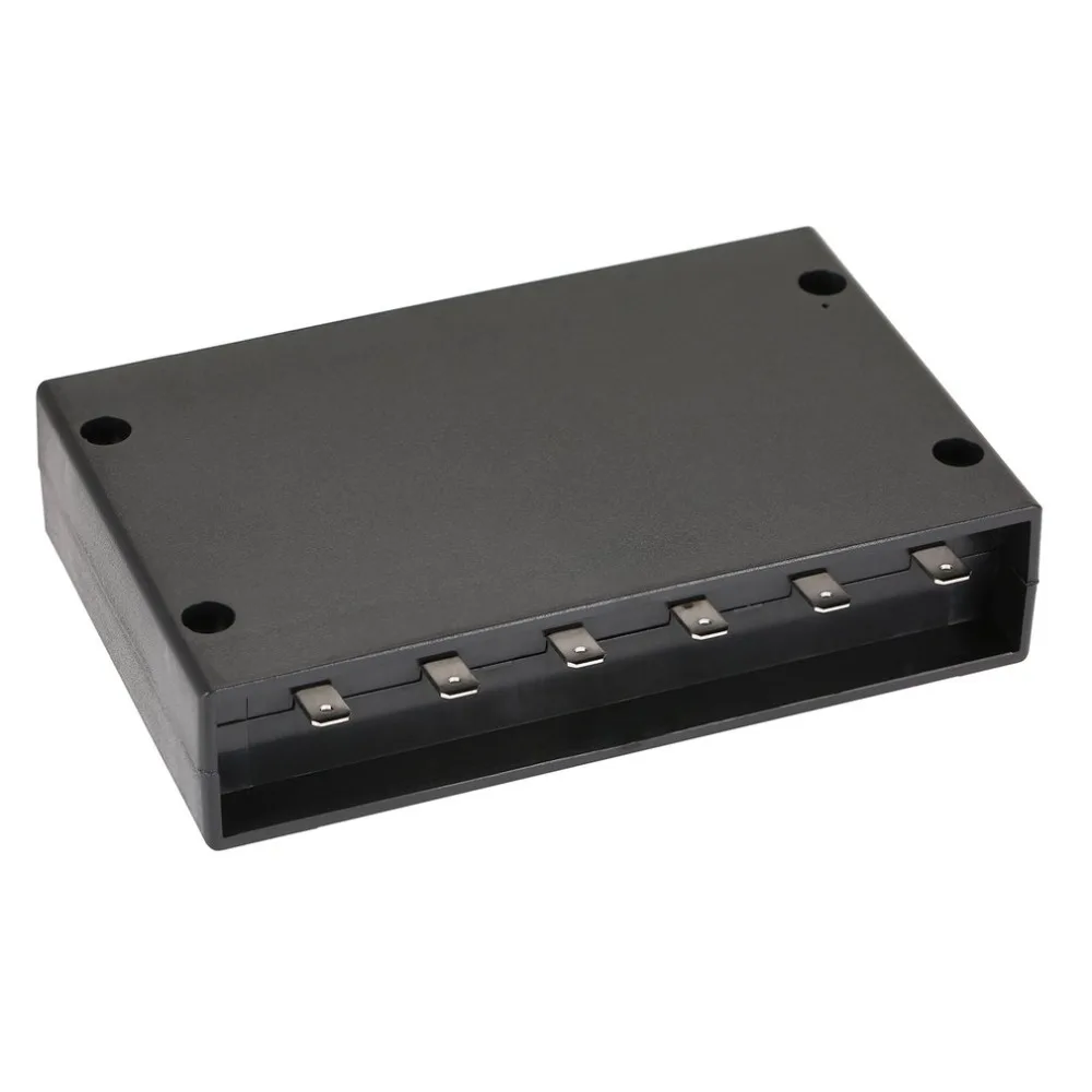

New Waterproof Marine Boat Caravan RV Rocker Switch Panel LED Circuit Breaker 12V 6 Gang Overload Protection Anti-corrosion