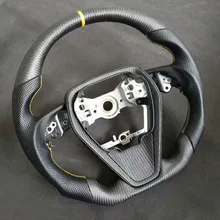 Рулевое колесо из углеродного волокна и кожи для Toyota Camry