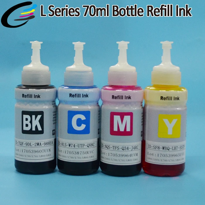 70ML relleno tinta granel botella para Epson L200 L210 L300 L310  impresora|refill ink bottle|ink bottleink refill bottle - AliExpress