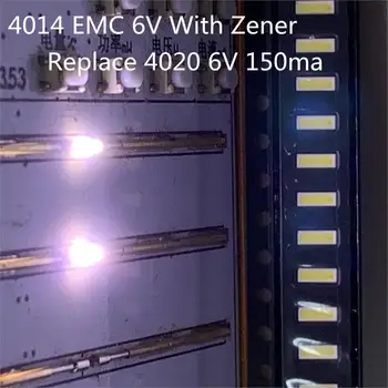 

500pcs FOR SEOUL High Power LED LED Backlight 1W 4014 6V Cool white 80LM TV Application SBHGN2S0EReplace 4020 6v EMC