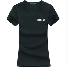 new 2016 summer AF POCKET Printed Women T-shirt hipster Funny slim tee Shirt Femme fashion brand harajuku kawaii punk black tops
