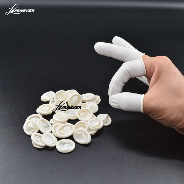 Cheap Eyebrow Extension Gloves Practical Disposable Anti Static Rubber Latex Finger Cots Off Eyelash Extension Tool Accessories M02646 Cheap Eyebrow Extension Gloves Practical Disposable Anti Static Rubber Latex Finger Cots Off Eyelash Extension Tool Accessories M02646