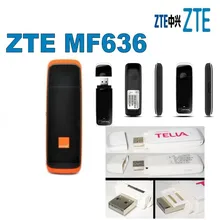Лот из 100 шт zte MF636 3g USB модем. Логотип. цвет случайным образом. DHL