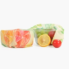 3 шт многоразовый силикон обертывание уплотнение сохранение продуктов в свежем состоянии обертывание крышки стрейч вакуумная пищевая обертка пчелиный воск ткань кухня Gargets