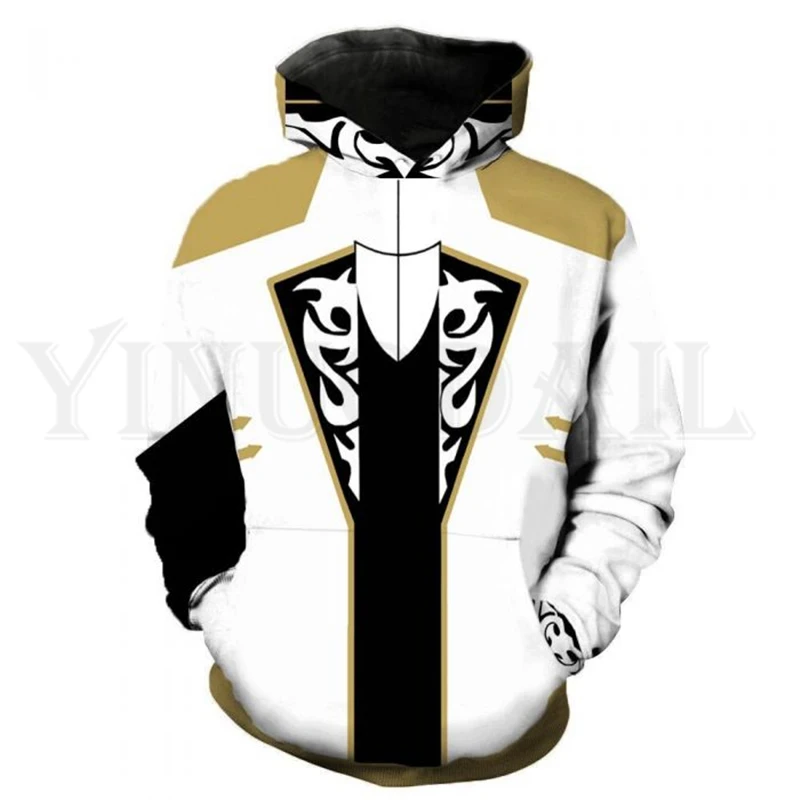 

Anime Tekken 7 Sweatshirt Men and Women Zipper Hoodies Asuka Claudio 3d Print Hooded Jacket for Boys Costume Harajuku Streetwear