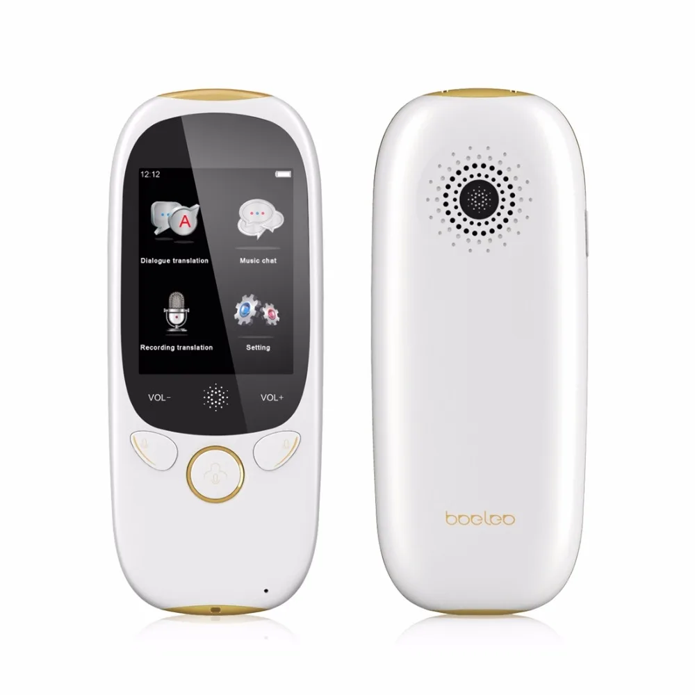  Boeleo K1 2.0 Inch Screen Voice Translator Smart Business Travel AI Translation Machine 512MB+4GB 4