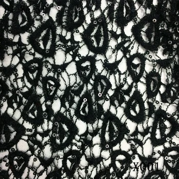 

white gold lace high quality sequins fashion wedding african lace fabric trim encajes y adornos para coser dentelle ruban