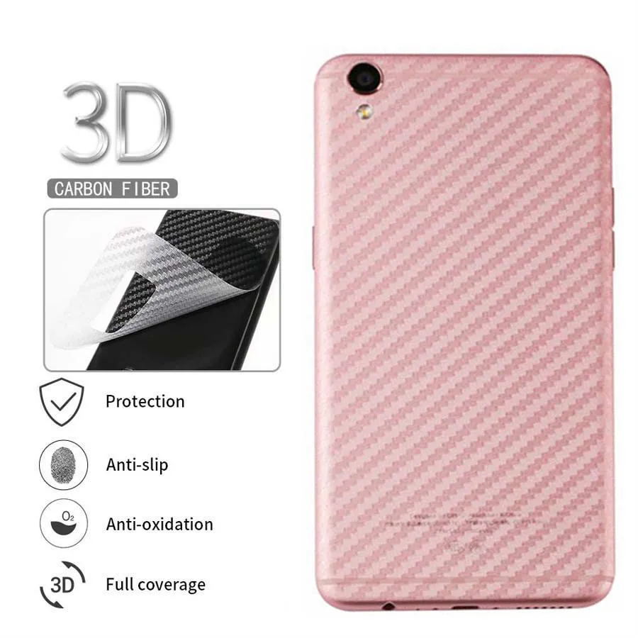 

5pcs 3D Full Cover Carbon Fiber For Redmi Note 7 Pro Back Screen Protector Film For Xiaomi Redmi 6A S2 Note 6 5 Pro Pocophone F1