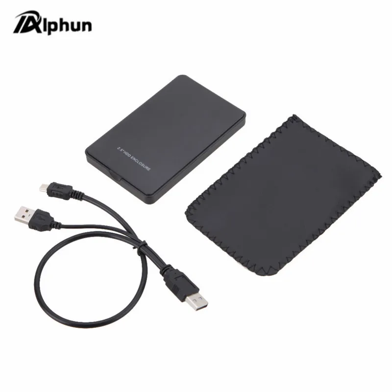 5 цветов, 2,5 дюймов, чехол для ноутбука SATA HDD, Sata, USB 2,0, SSD, HD жесткий диск, внешний корпус для хранения с кабелем USB 2,0