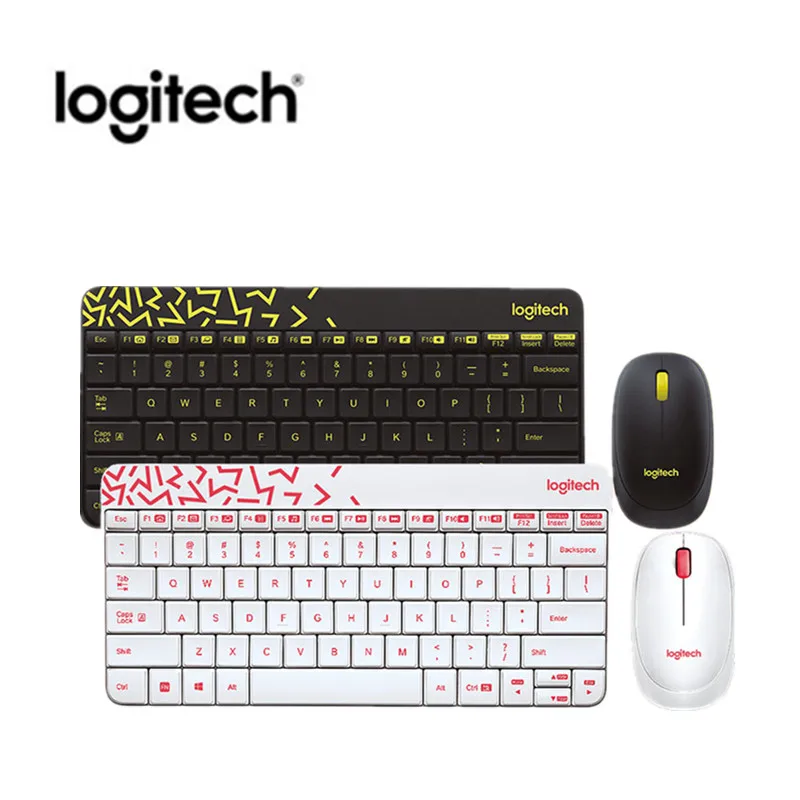 Logitech MK240 Nano Беспроводная клавиатура мышь комбо игровой ноутбук геймер