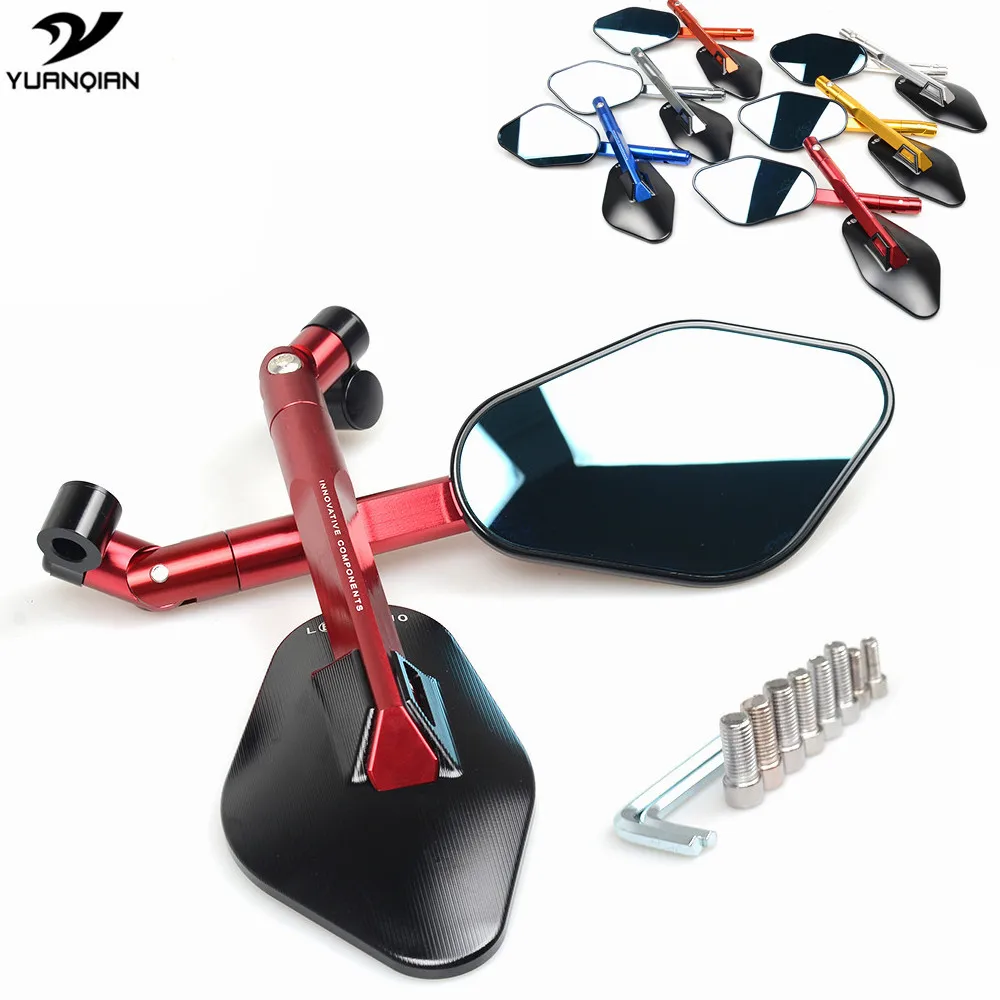 

Universal Motorcycle Mirror Aluminium Motorcycle Rearview Mirror For Ducati 1199 899 1299 959 Panigale Monster 696 796 748 749