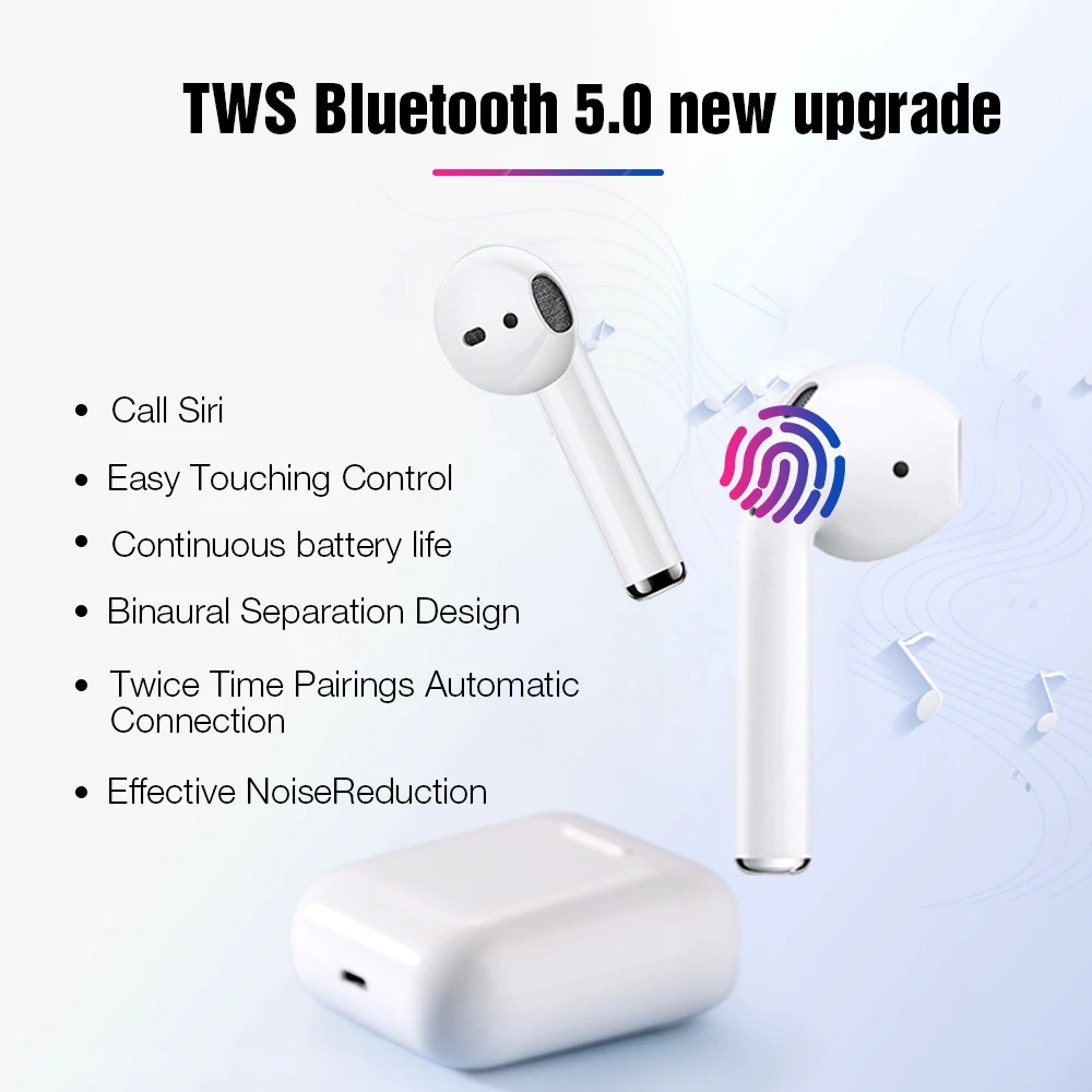 X Touch Tws Bluetooth наушники Hands Free стерео Беспроводная гарнитура наушник с микрофоном