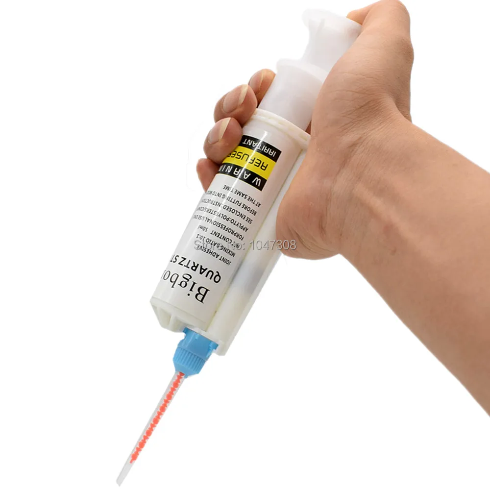 

50ml A:B 10:1 White Acrylic AB Glue Construction Adhesive Quartzite Granite Ceramics Glass Wood Stone Acrylic Metal Bonding Glue