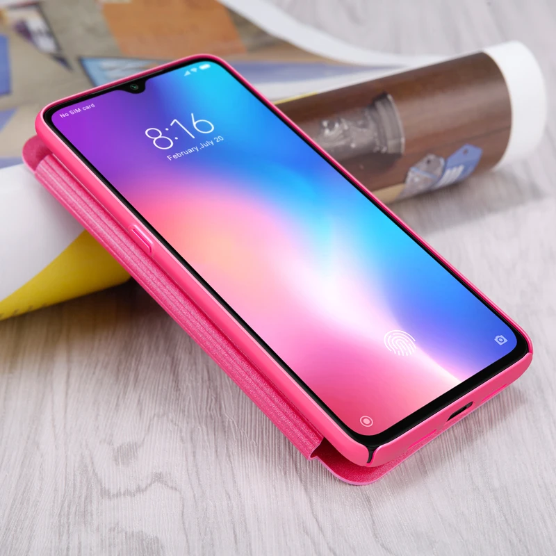 Флип-чехол для Xiaomi mi 9 mi 9 SE Explore ore Nillkin Sparkle Series из искусственной кожи чехол Xiaomi mi 9 чехол 6,39 дюйма