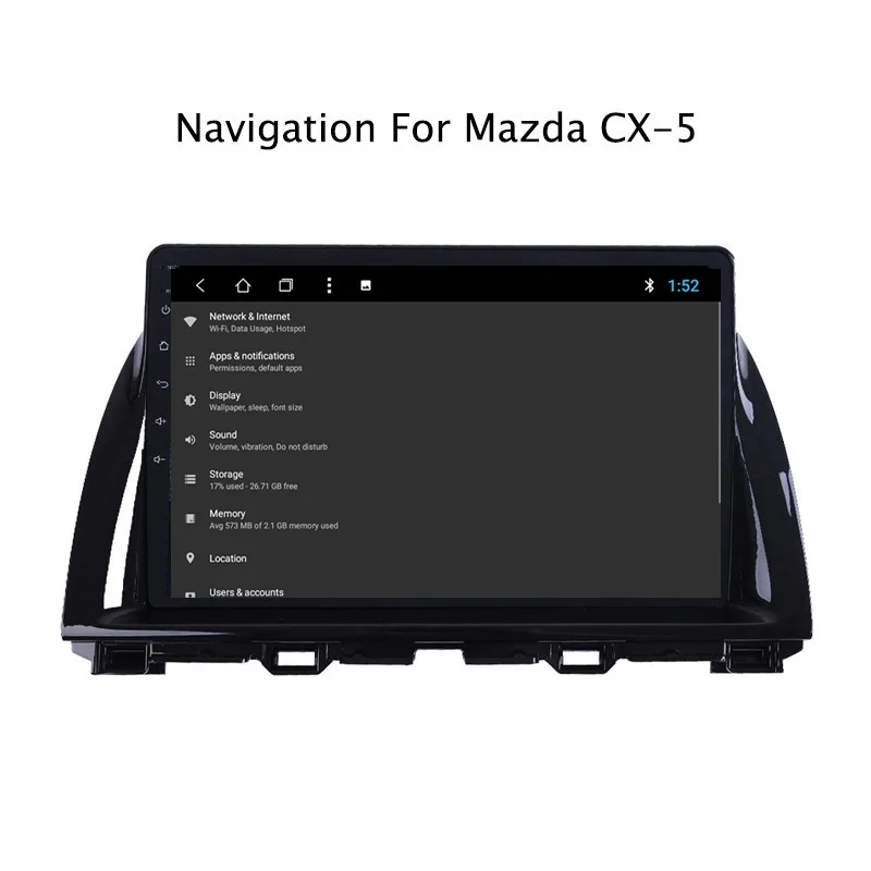 Clearance NAVITOPIA 10.1inch 2G RAM 32G ROM Android 8.1 Car DVD Multimedia GPS Navigation for Mazda CX-5 2014-2015 6