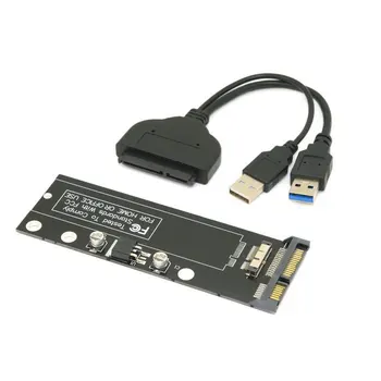 

Jimier USB 3.0 to 12+6pin SSD HDD to SATA 22Pin Hard Disk Cartridge Drive for Air A1369 A1370 SSD
