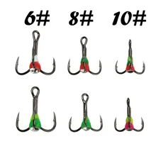 20 шт.* 6#8#10# зимний лед рыболовный крючок из высокоуглеродистой Сталь ВЧ Рыболовный крючок Rig джиг решать инструменты