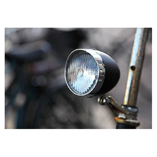

Retro Bicycle Bike Accessory Front Light Bracket Vintage 3LED Headlight