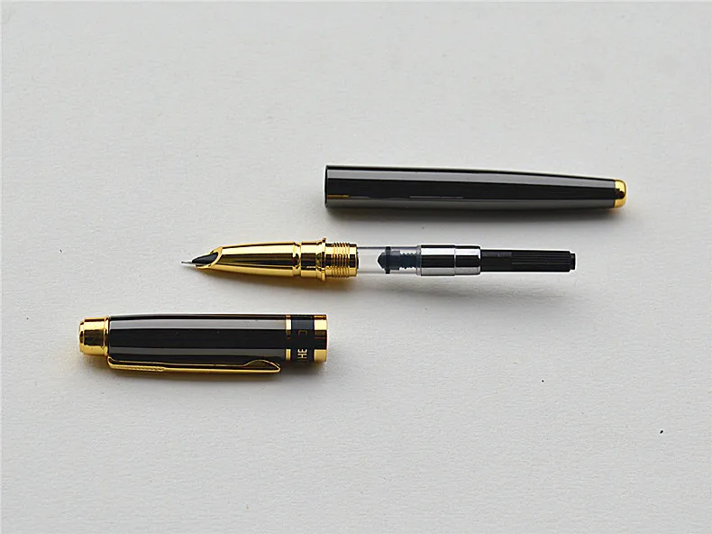 Herói de luxo retro 0.5mm caneta fonte