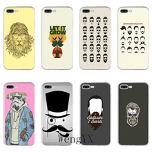 Geek Bearded Artist poster Slim silicone TPU Soft phone case For Huawei Mate 7 8 9 10 lite Pro Y3 Y5 Y6 II Pro Y7 GR5 2017