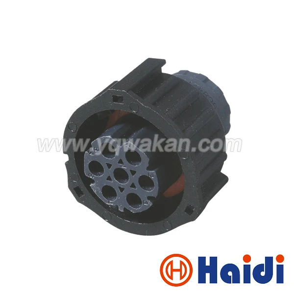 

Free shipping 2sets Tyco/Amp 7pin round Pressure sensor plug car oil exploration railway connector 968421-1